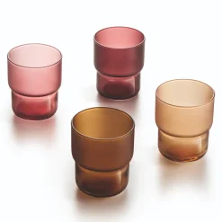 Tasses|Verres À Eau>Luminarc 12 verres 27 cl en verre teinté Moka Delice