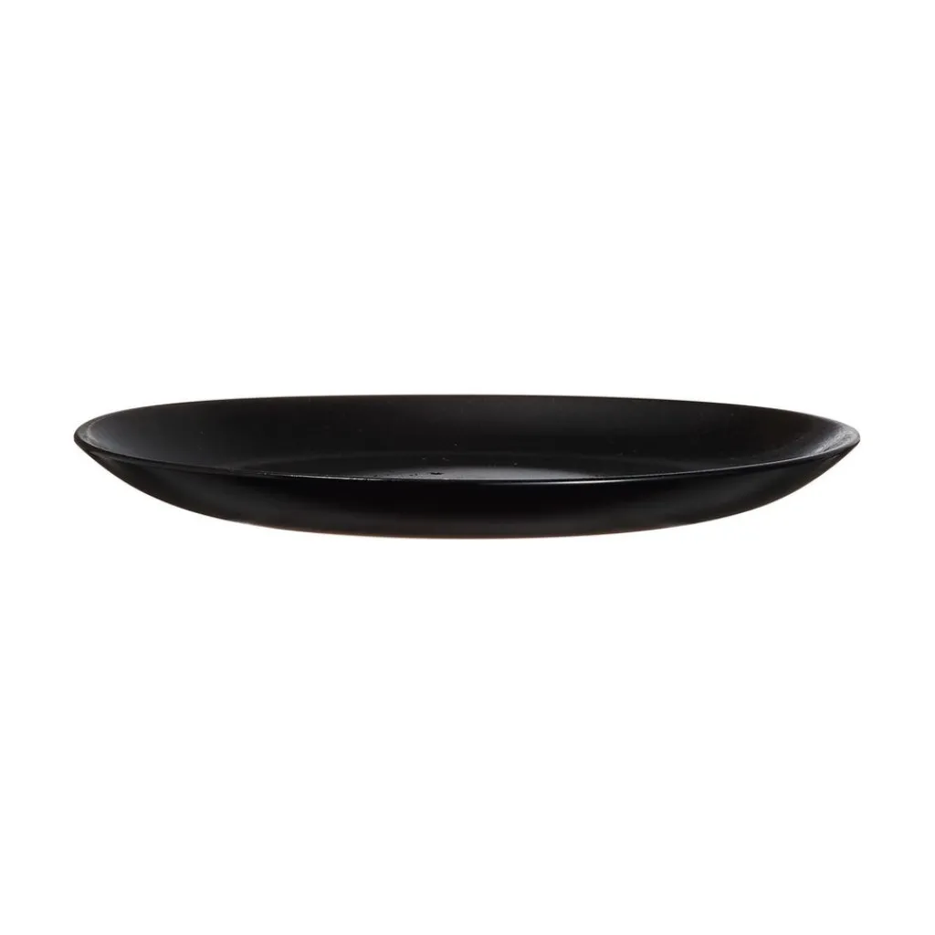 Assiettes À Dessert>Luminarc Assiette à dessert noire 19 cm Diana