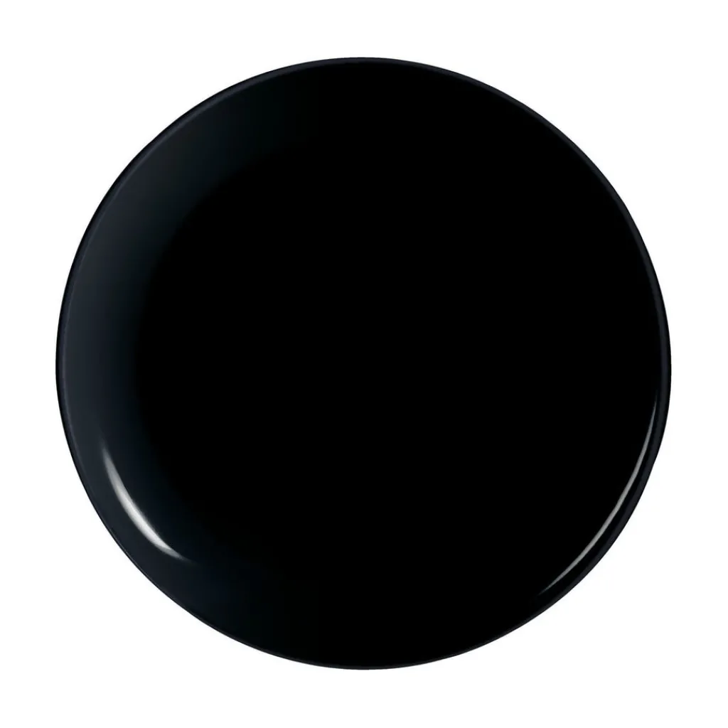 Assiettes Plates>Luminarc Assiette à pizza noire 32 cm Friend's Time