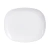 Assiettes Plates>Luminarc Assiette blanche 28,1 x 23,3 cm Sweet Line