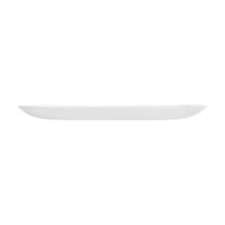 Assiettes Plates>Luminarc Assiette blanche 28,1 x 23,3 cm Sweet Line