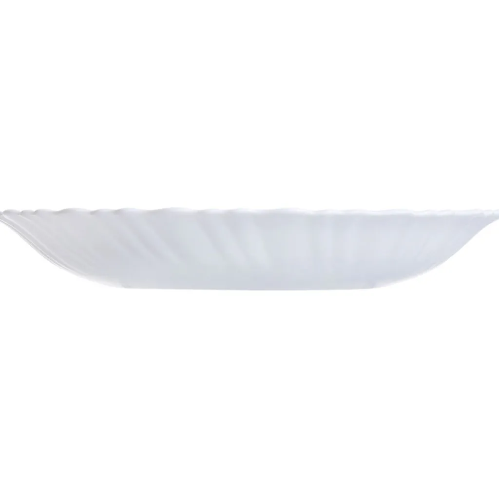 Assiettes Creuses>Luminarc Assiette creuse blanche 23 cm Feston