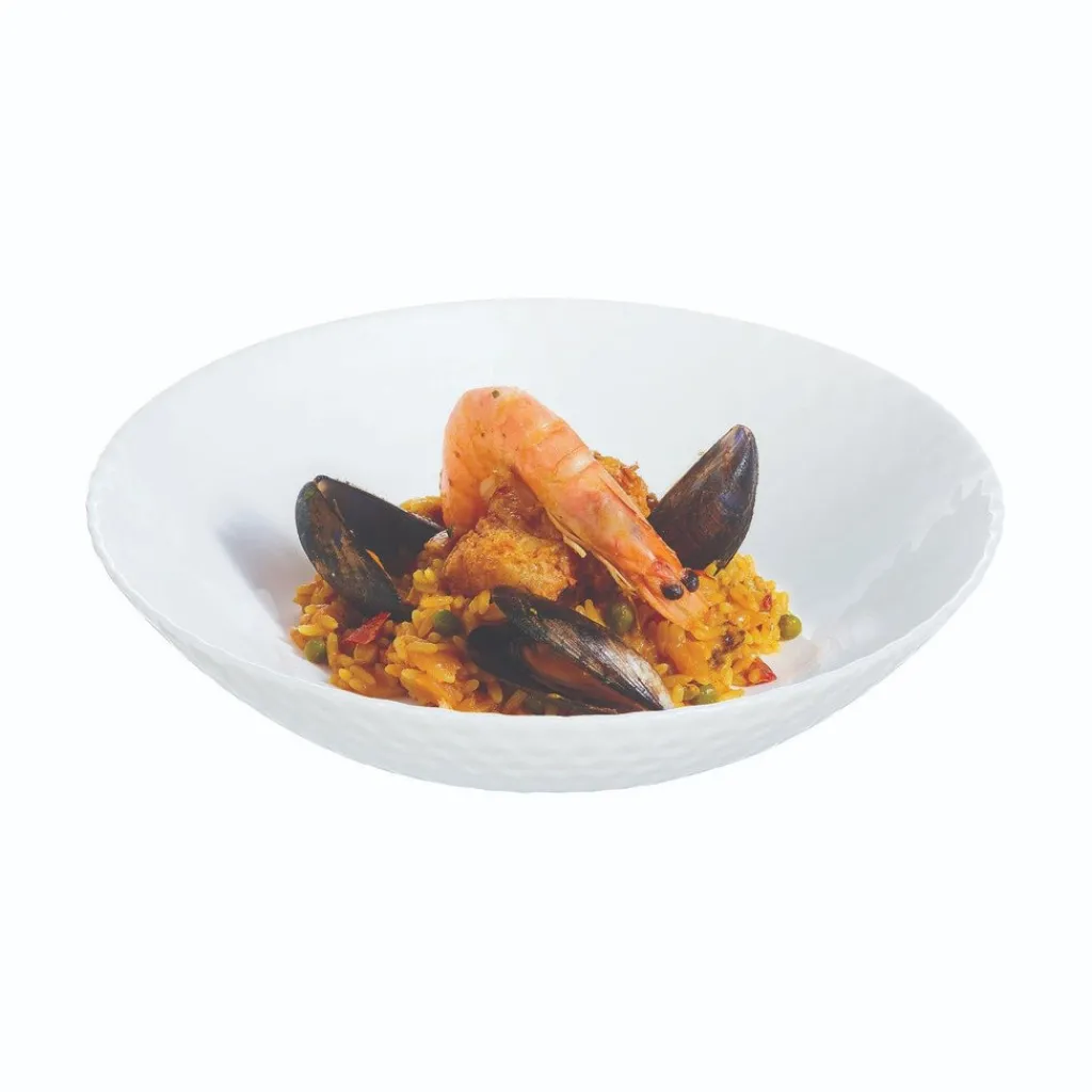 Assiettes Creuses>Luminarc Assiette creuse blanche 20 cm Pampille