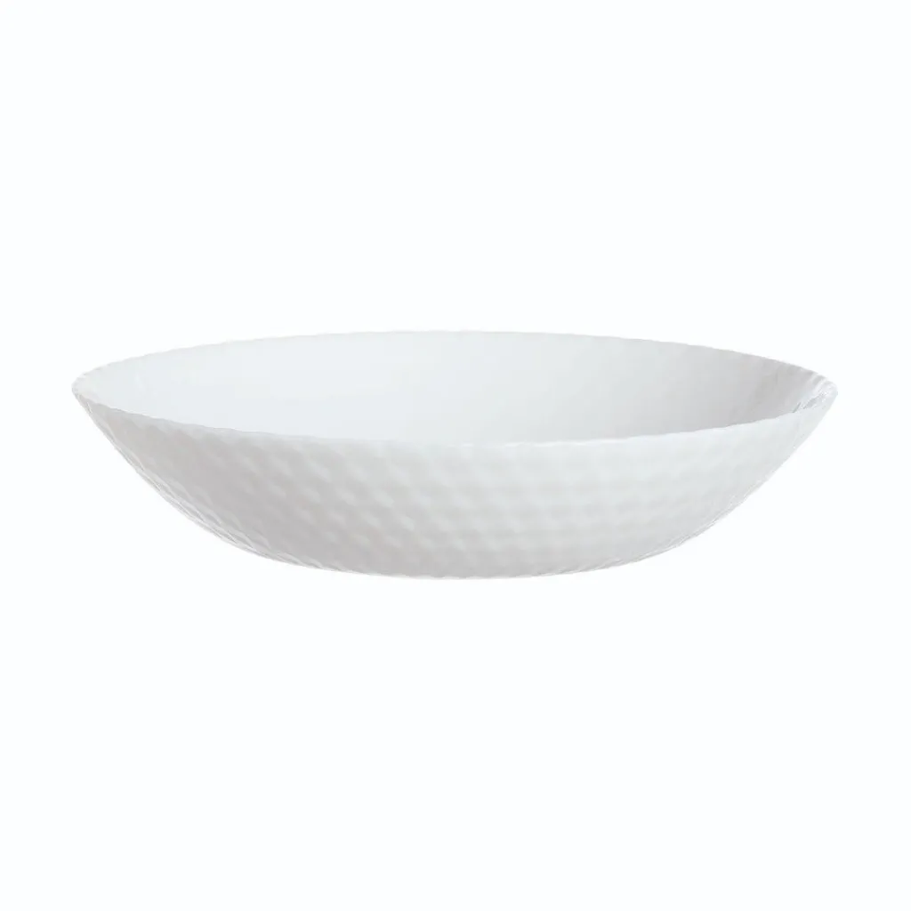 Assiettes Creuses>Luminarc Assiette creuse blanche 20 cm Pampille