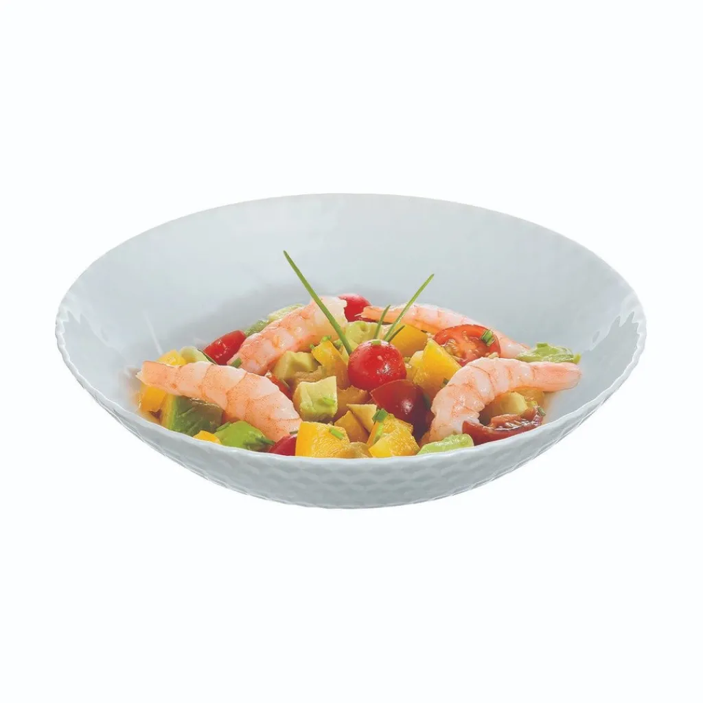 Assiettes Creuses>Luminarc Assiette creuse grise 20 cm Pampille