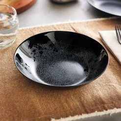 Assiettes Creuses>Luminarc Assiette creuse noire 20 cm Zoe