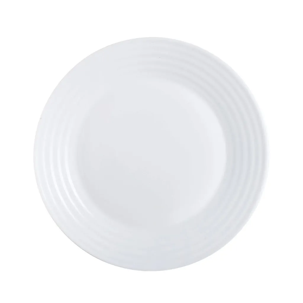 Assiettes À Dessert>Luminarc Assiette dessert blanche 19 cm Harena