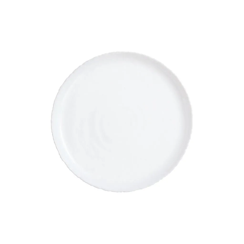 Assiettes À Dessert>Luminarc Assiette dessert blanche 19 cm Ammonite