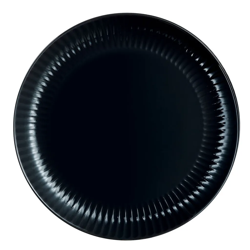 Assiettes Plates>Luminarc Assiette plate 25 cm Cottage Noir