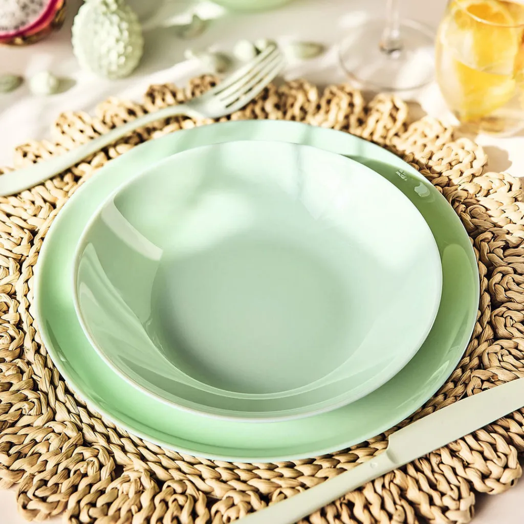 Assiettes Plates>Luminarc Assiette plate 25 cm Diwali Paradise Green