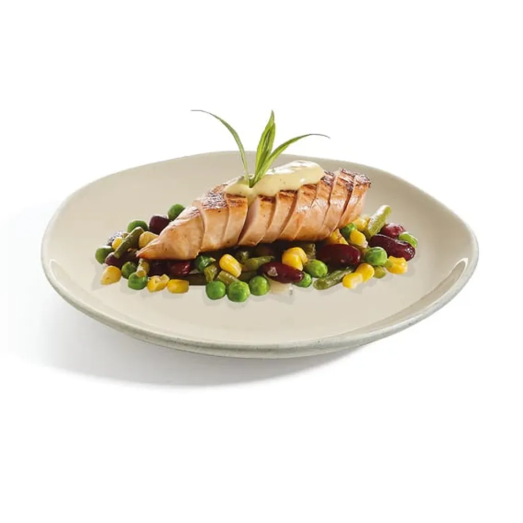 Assiettes Plates>Arcoroc Assiette plate 25,4 cm Rocaleo Sable