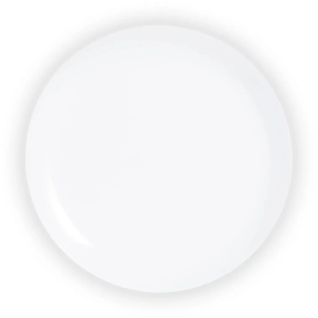 Assiettes Plates>Luminarc Assiette plate blanche 25 cm Diwali