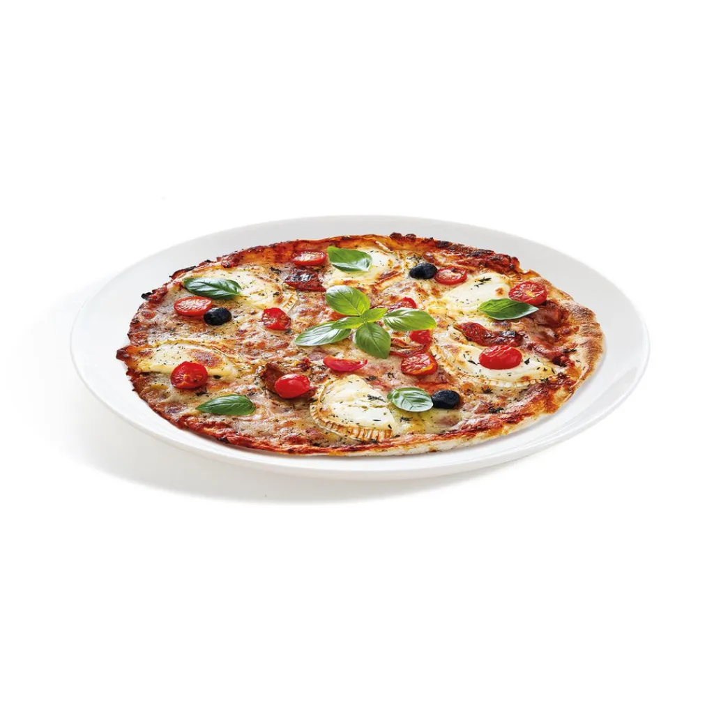 Assiettes Plates>Luminarc Assiette plate blanche 25 cm Diwali