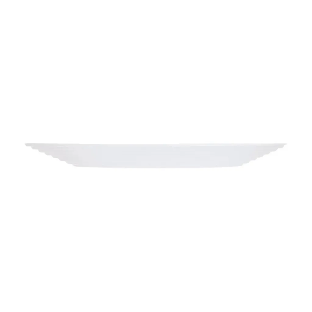 Assiettes Plates>Luminarc Assiette plate blanche 25 cm Harena
