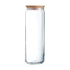 Bocaux & Pots>Luminarc Bocal à spaghetti 200 cl Pure Jar Wood