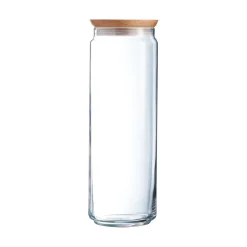 Bocaux & Pots>Luminarc Bocal à spaghetti 200 cl Pure Jar Wood