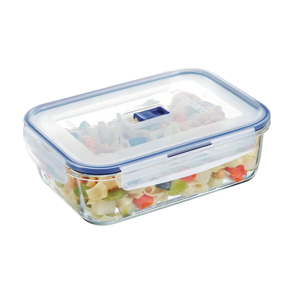 Boîtes De Conservation>Luminarc Boîte hermétique rectangulaire 197 cl Pure Box Active + Couvercle