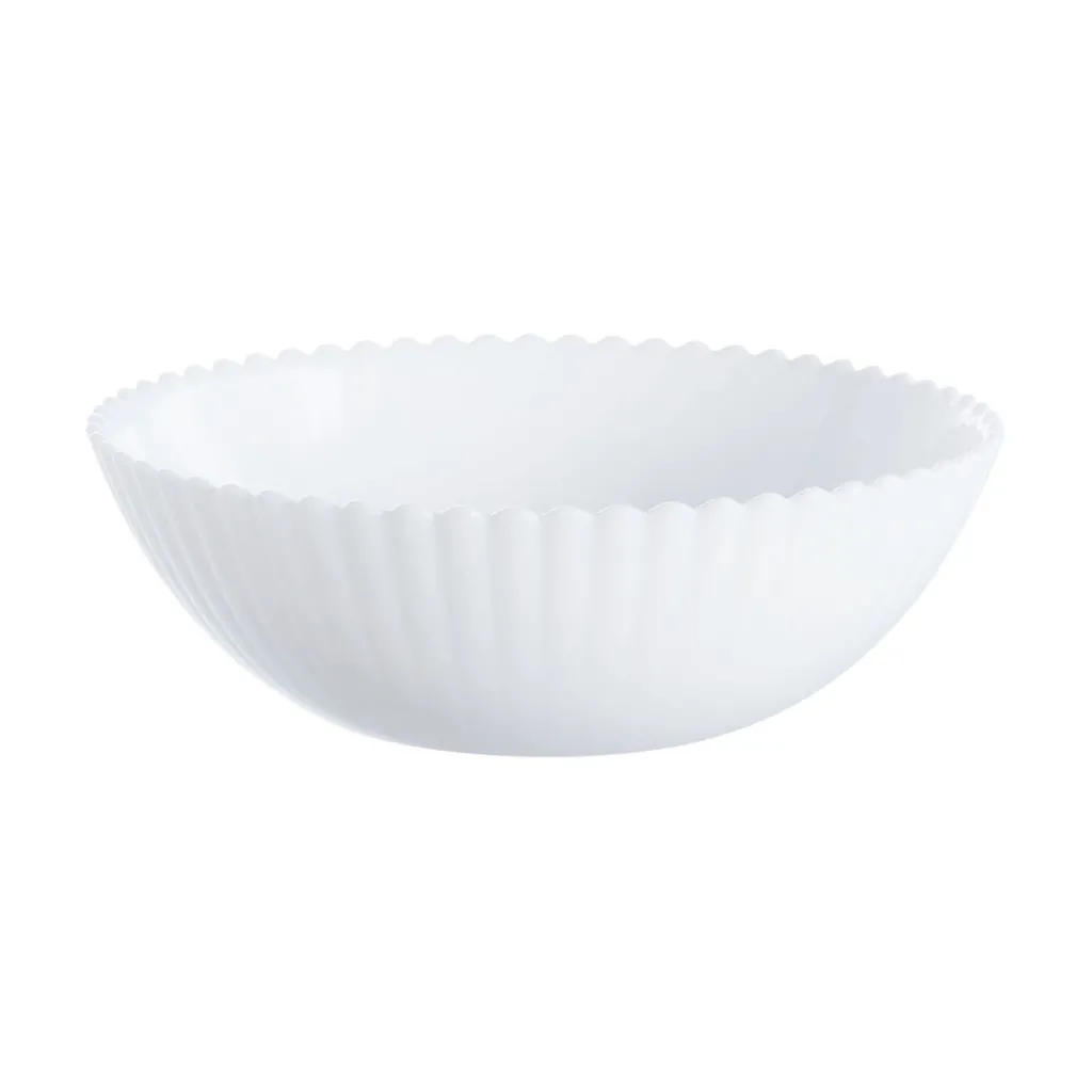 Coupelles, Ramequins & Verrines>Luminarc Coupelle blanche 16 cm Bloom
