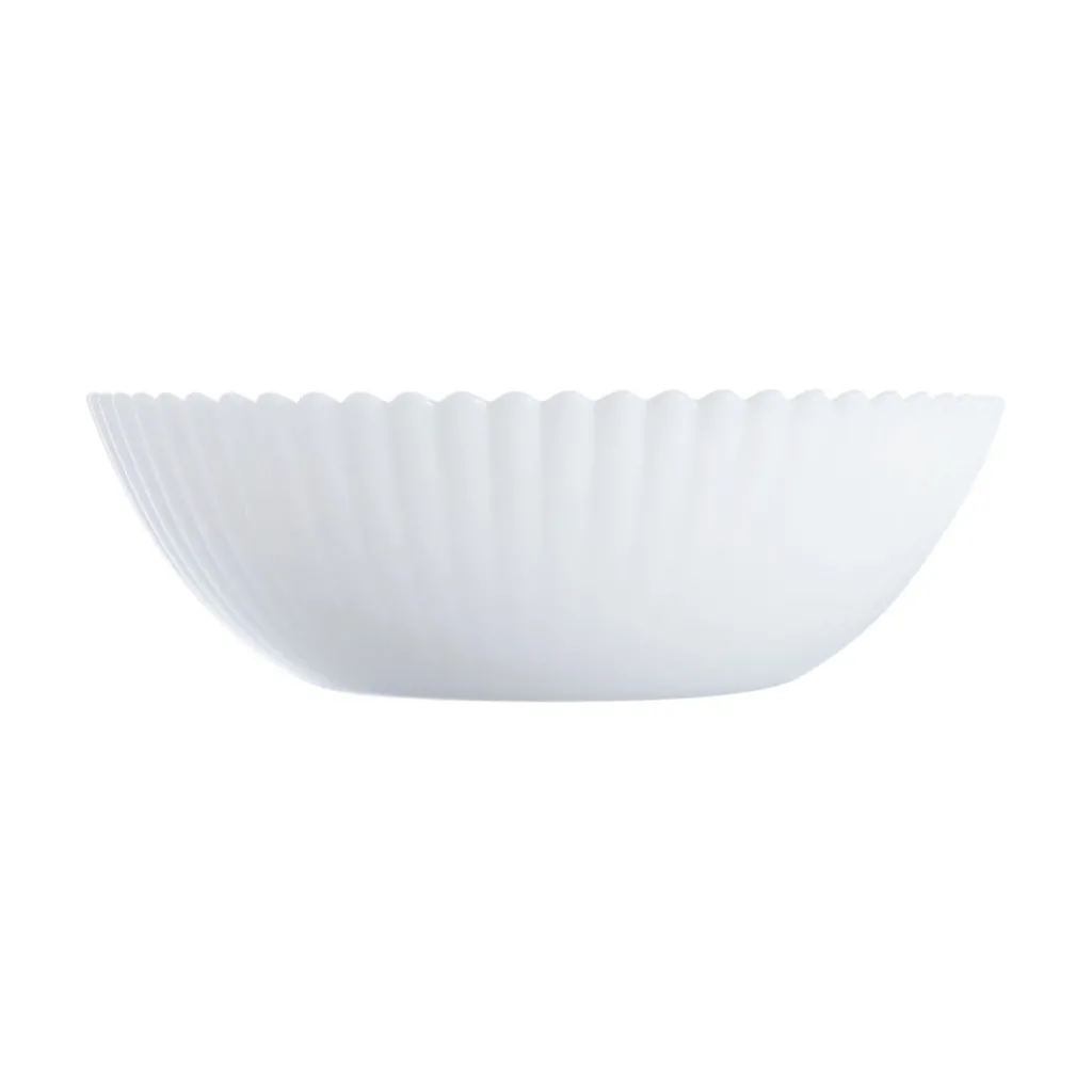 Coupelles, Ramequins & Verrines>Luminarc Coupelle blanche 16 cm Bloom