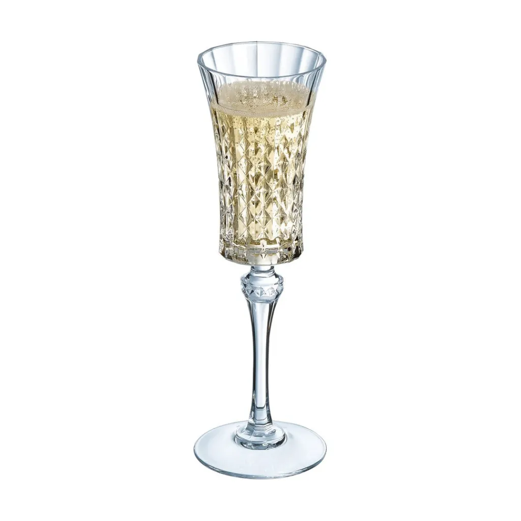 Flûtes À Champagne>Cristal d'Arques Flûte 15 cl Lady Diamond