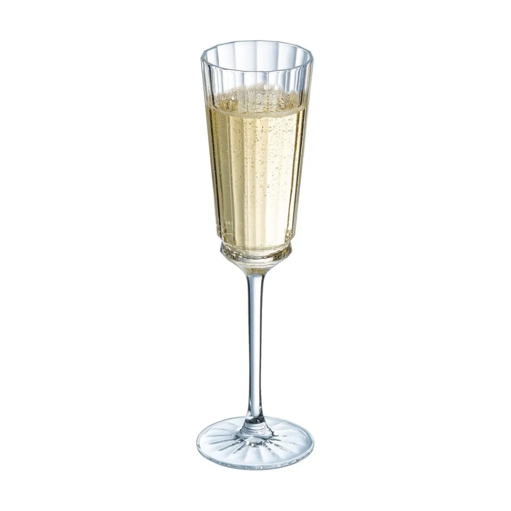 Flûtes À Champagne>Cristal d'Arques Flûte 17 cl Macassar