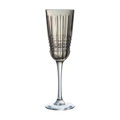 Flûtes À Champagne>Cristal d'Arques Flûte 17 cl Rendez-Vous Brume Marron