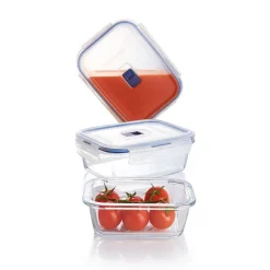 Boîtes De Conservation>Luminarc Lot de 3 boites Pure Box Active rectangle