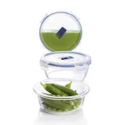 Boîtes De Conservation>Luminarc Lot de 3 boites Pure Box Active rond