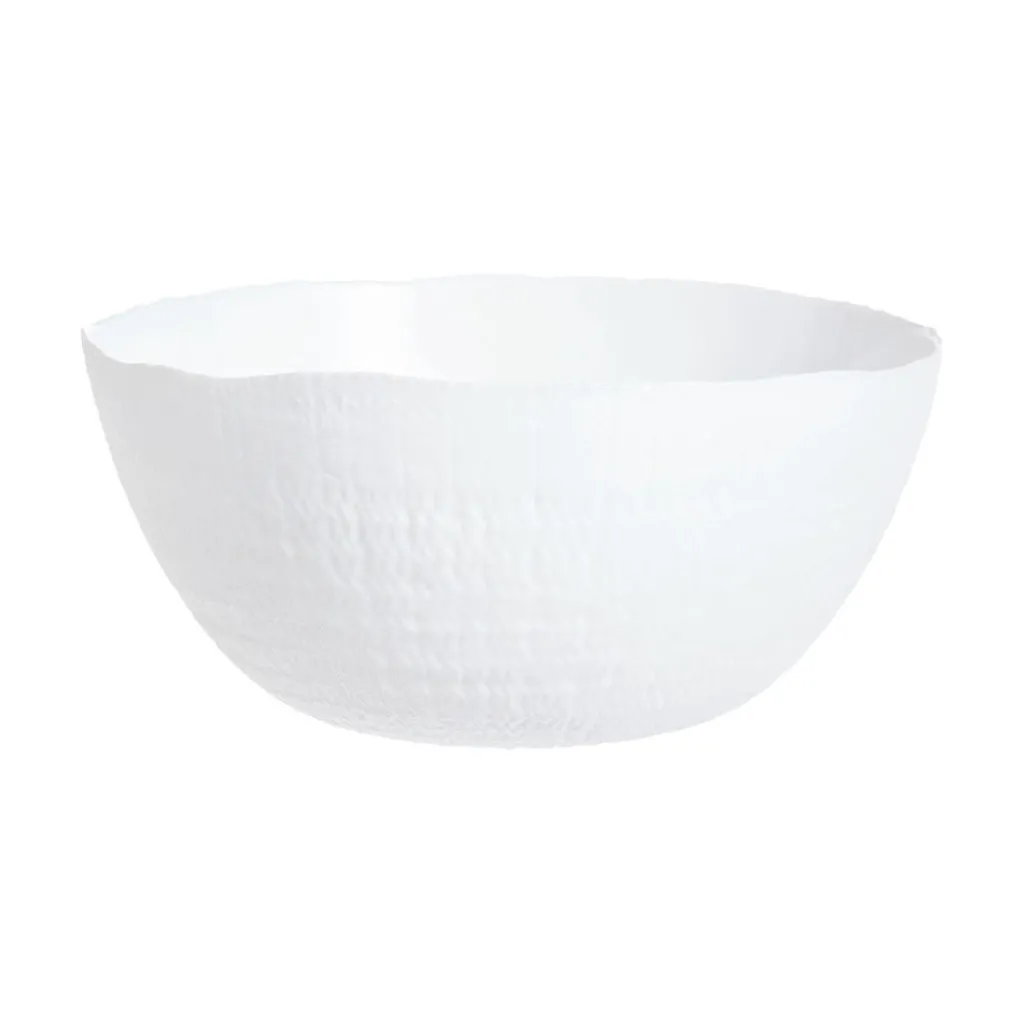 Saladiers>Luminarc Saladier blanc 23 cm Ammonite