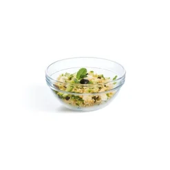 Coupelles, Ramequins & Verrines>Arcoroc Saladier rond en verre 13.8 cm Empilable 62.5 cl