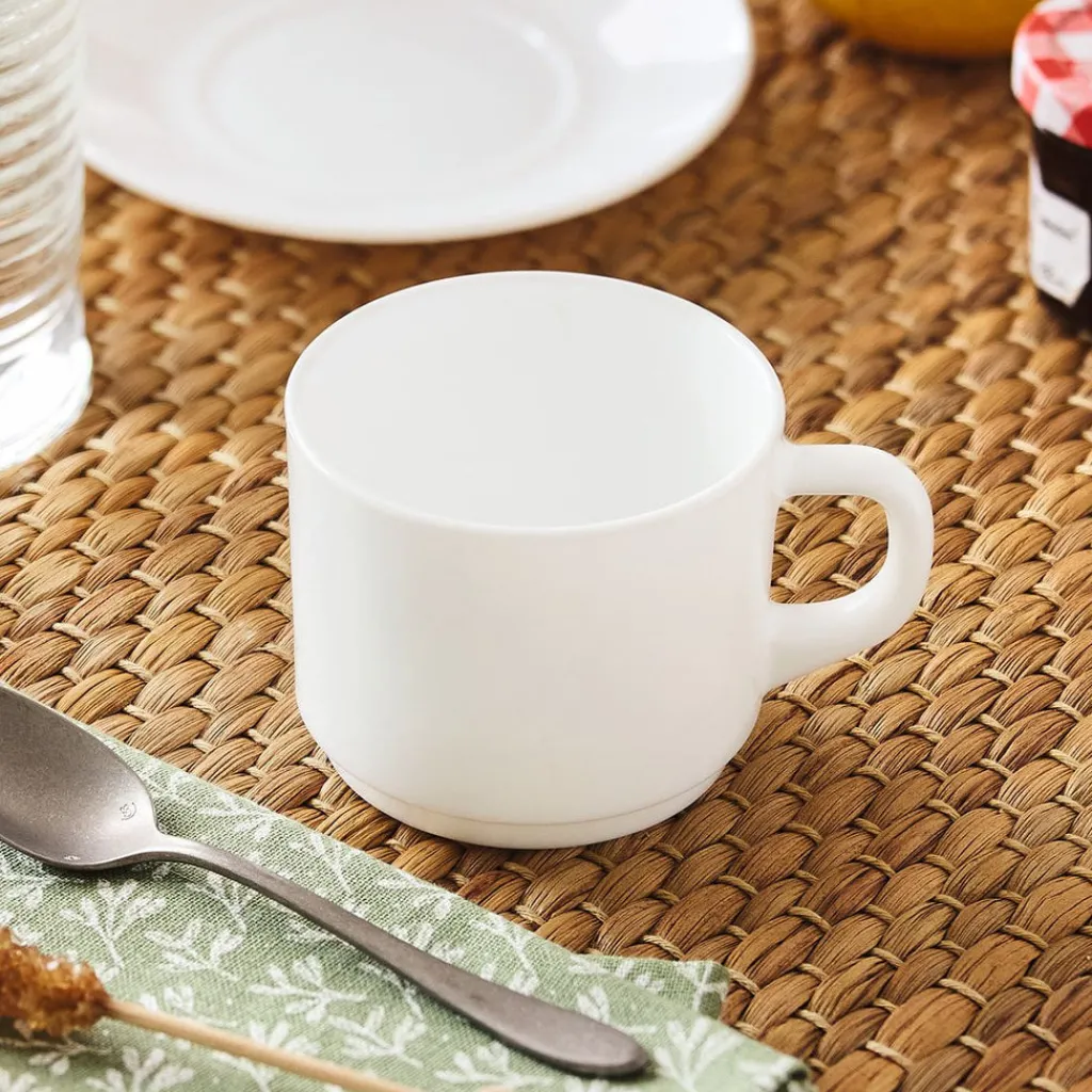 Tasses>Luminarc Tasse blanche 22 cl Empilable