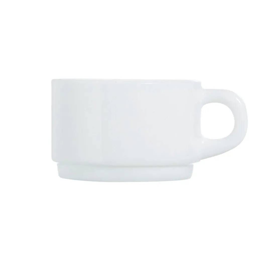 Tasses>Luminarc Tasse blanche 14 cl Empilable