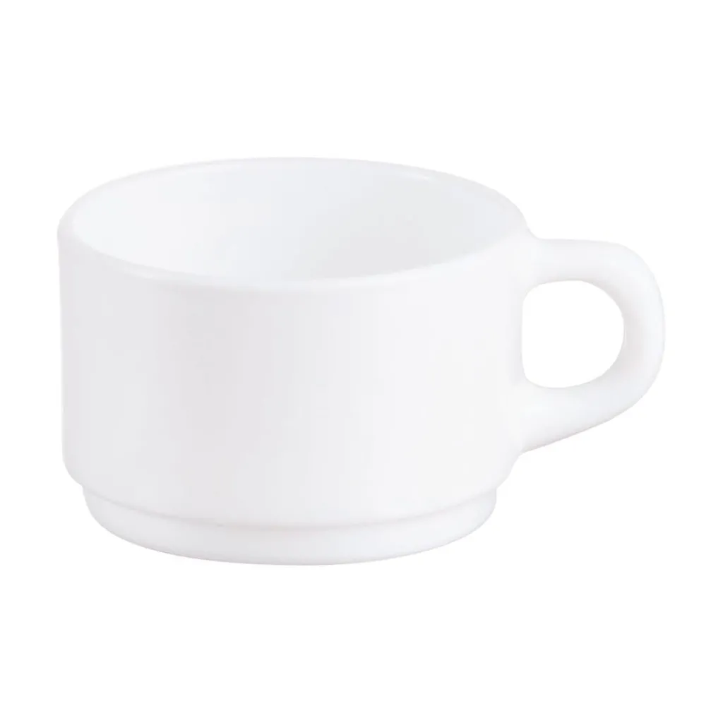 Tasses>Luminarc Tasse blanche 14 cl Empilable