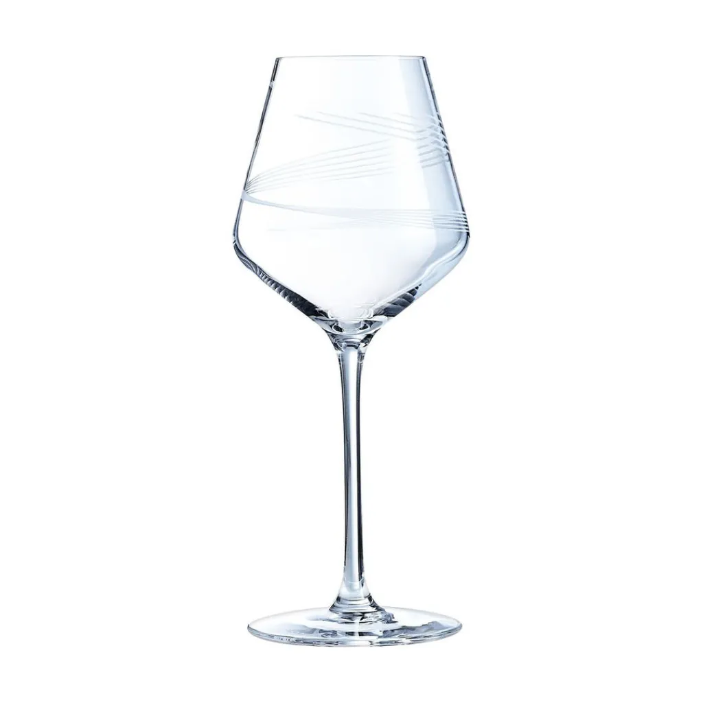 Verres À Vin Rosé|Verres À Vin Blanc>Cristal d'Arques Verre à pied 38 cl Intense