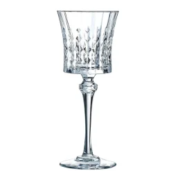 Verres À Vin Rosé|Verres À Vin Blanc>Cristal d'Arques Verre à pied 19 cl Lady Diamond