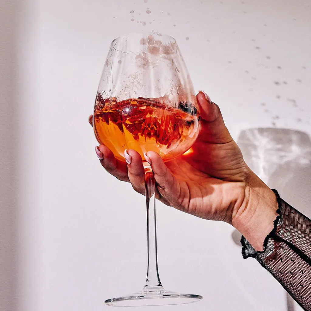 Verres À Vin Rosé|Verres À Vin Blanc>Cristal d'Arques Verre à pied 47 cl Swirly